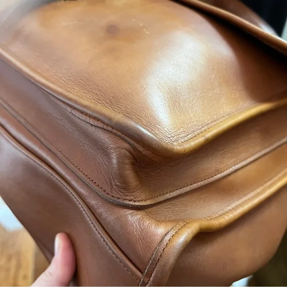 Vintage Coach Harrison Brown Leather Briefcase 5283 - Picture 16 of 16